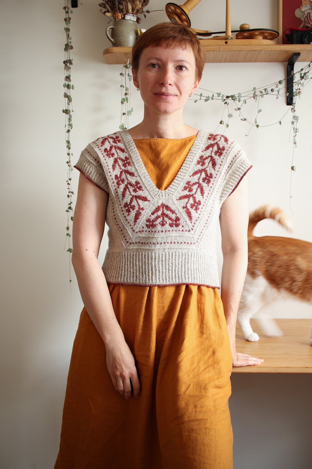 Bifurca vest – Teti's knit garden