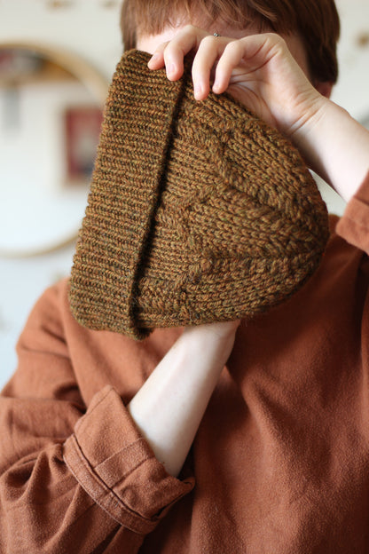 Grass whispers beanie