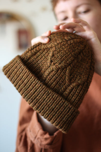 Grass whispers beanie