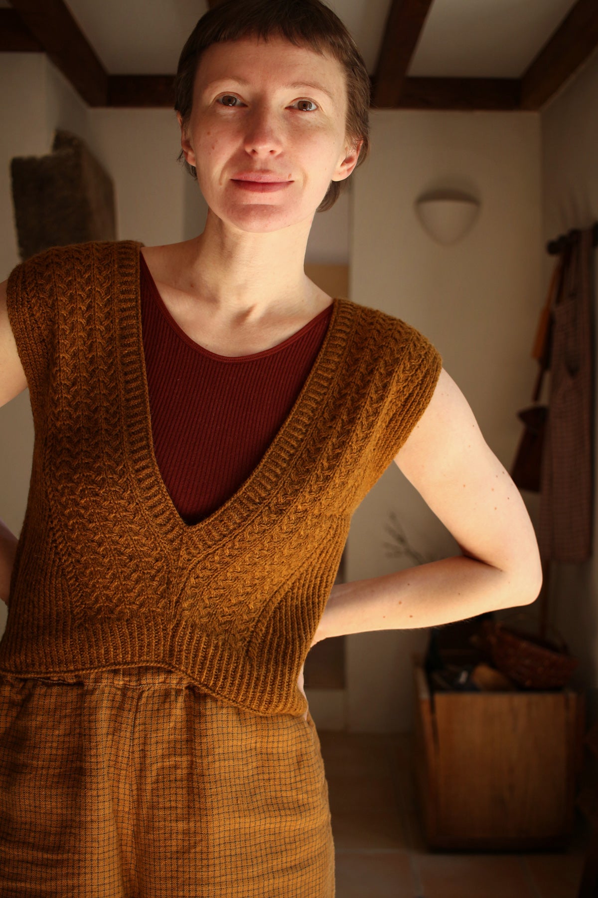 Wusai vest – Teti's knit garden