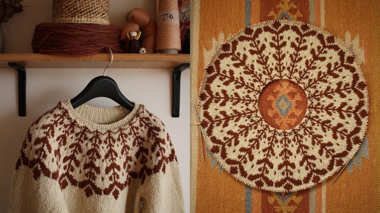 Knitting pattern Brusca pullover by Teti Lutsak