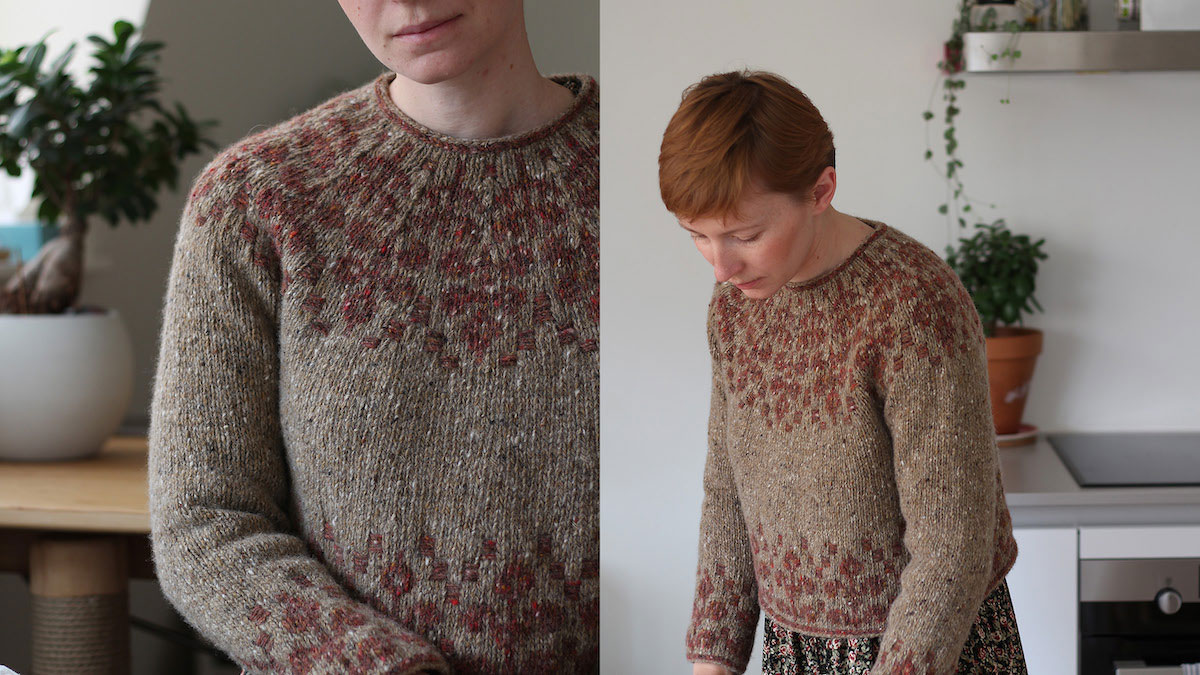 Florarium sweater #4