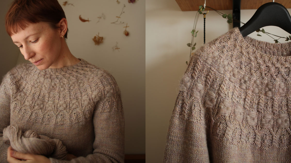 Knitting pattern Laneus pullover by Teti Lutsak