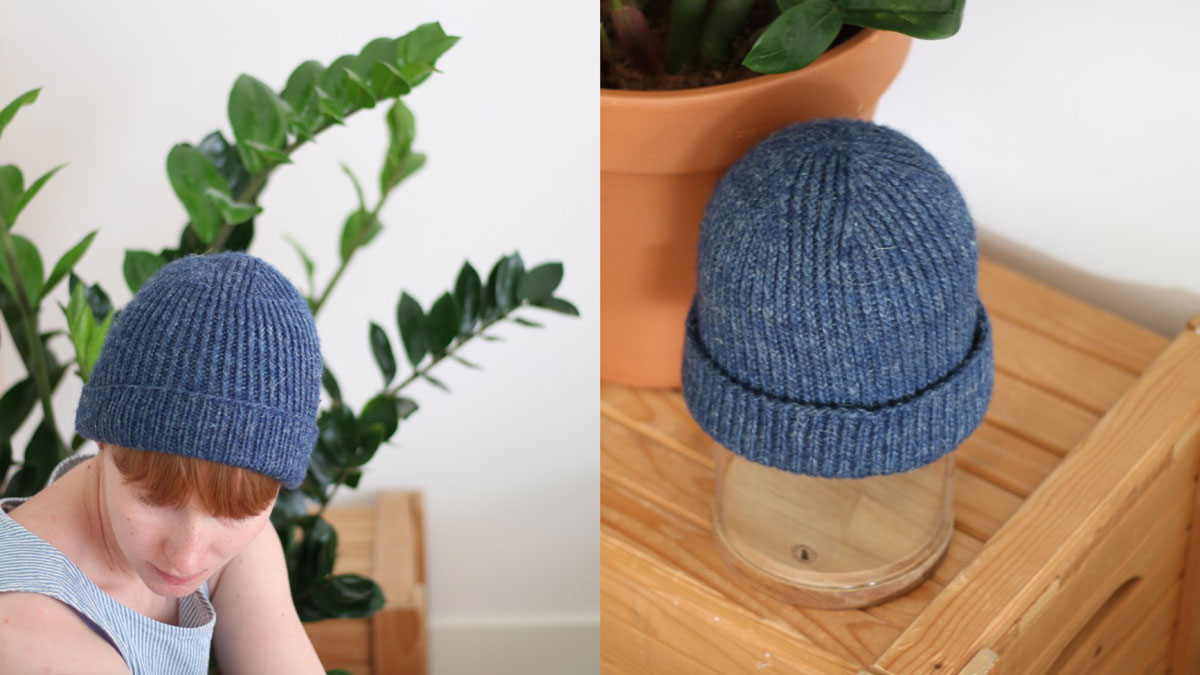 Knitting pattern Leipziger hat by Teti Lutsak
