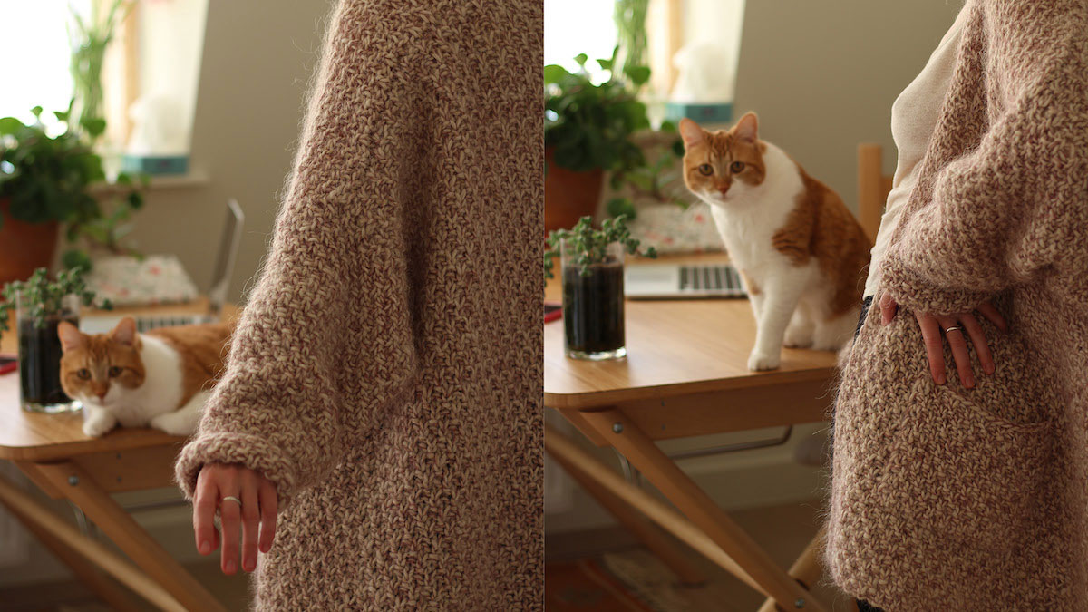 Knitting pattern Mam's cardigan by Teti Lutsak