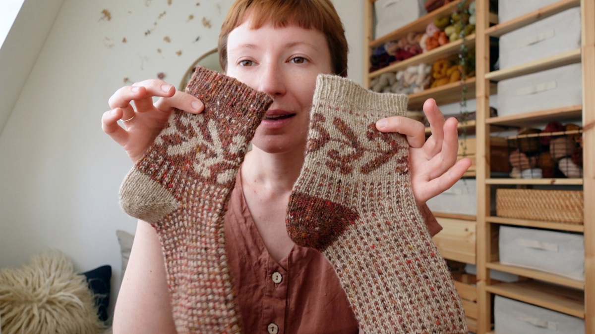 Knitting pattern Pictus socks by Teti Lutsak