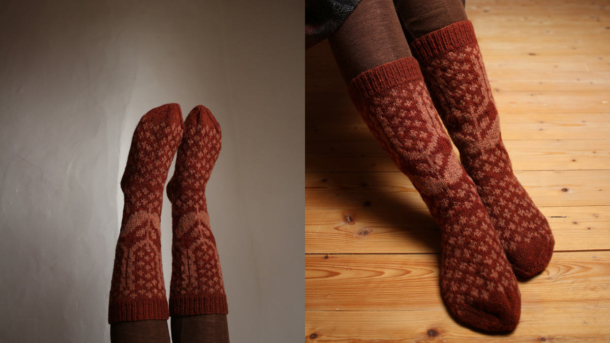 Knitting pattern Polina socks by Teti Lutsak