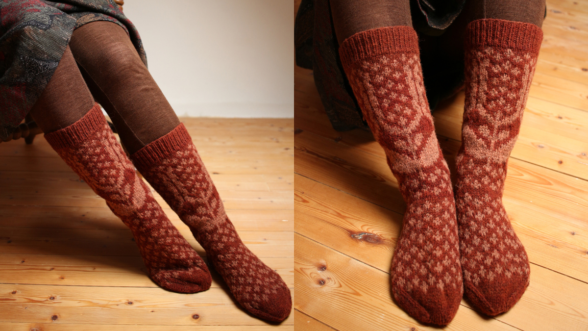 Knitting pattern Polina socks by Teti Lutsak