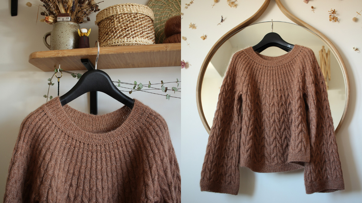 Knitting pattern Purpurea sweater (light) by Teti Lutsak
