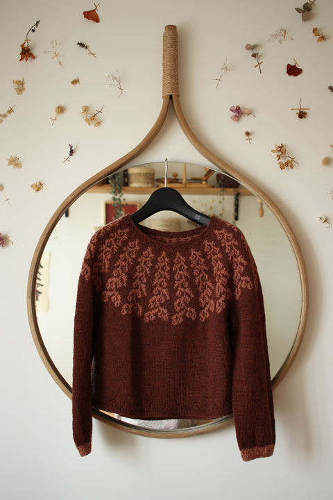 Silin pullover, John Arbon Textiles